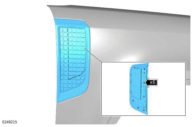 Front Fender Trim Panel